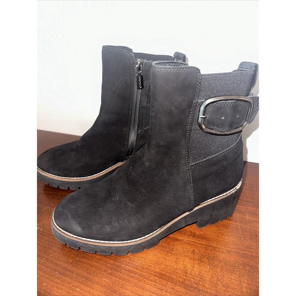 Blondo Dahlia Waterproof Motorcycle Bootie Black - Size 9M‎ - Picture 1 of 7